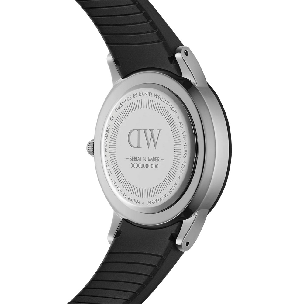 Đồng Hồ Dw Daniel Wallington Iconic Motion S Nam Đen